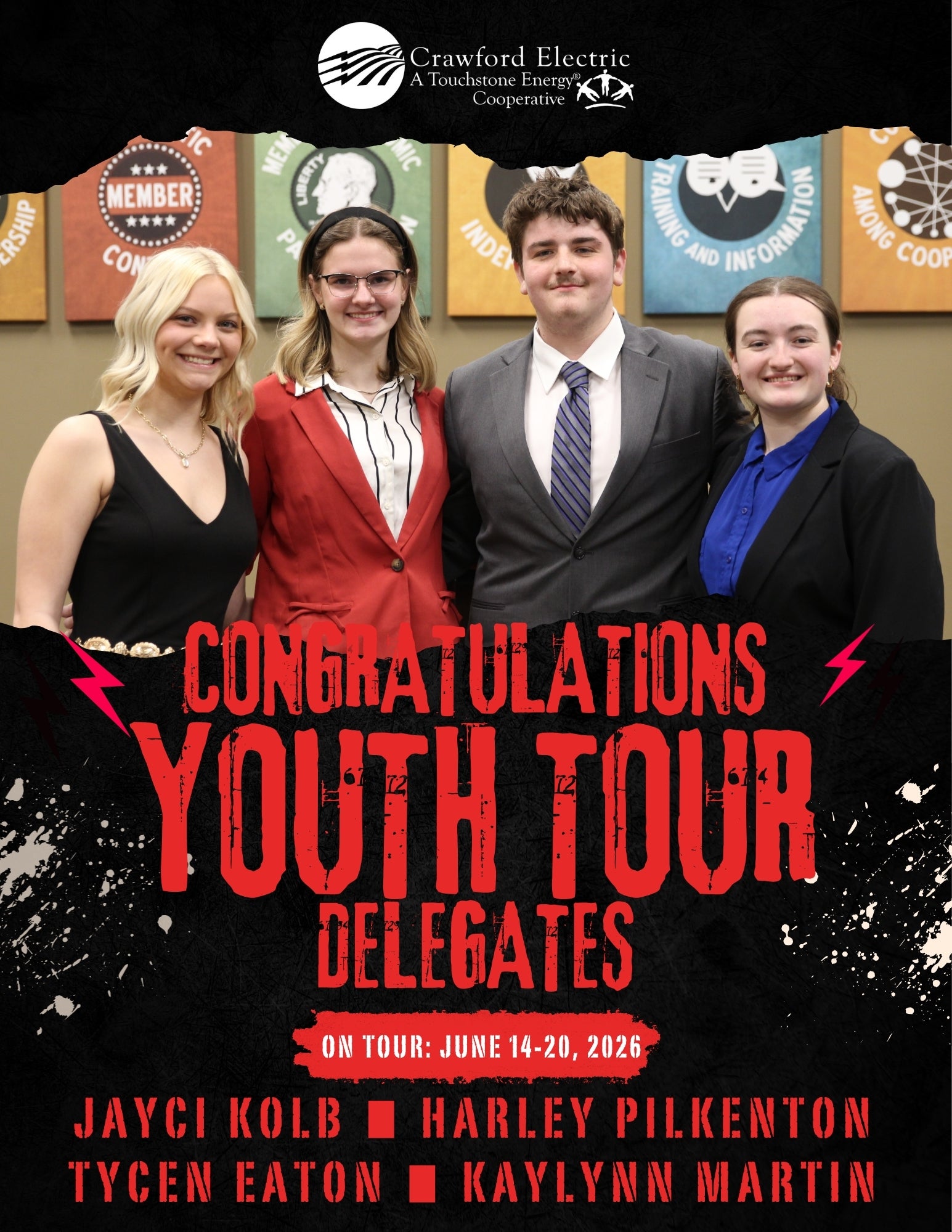 Youth Tour delegates
